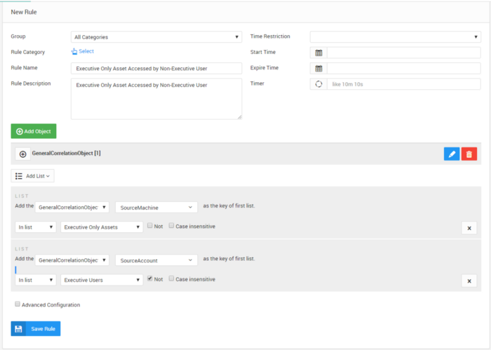 Create User Behavior Rule With LOGTITAN NG SIEM